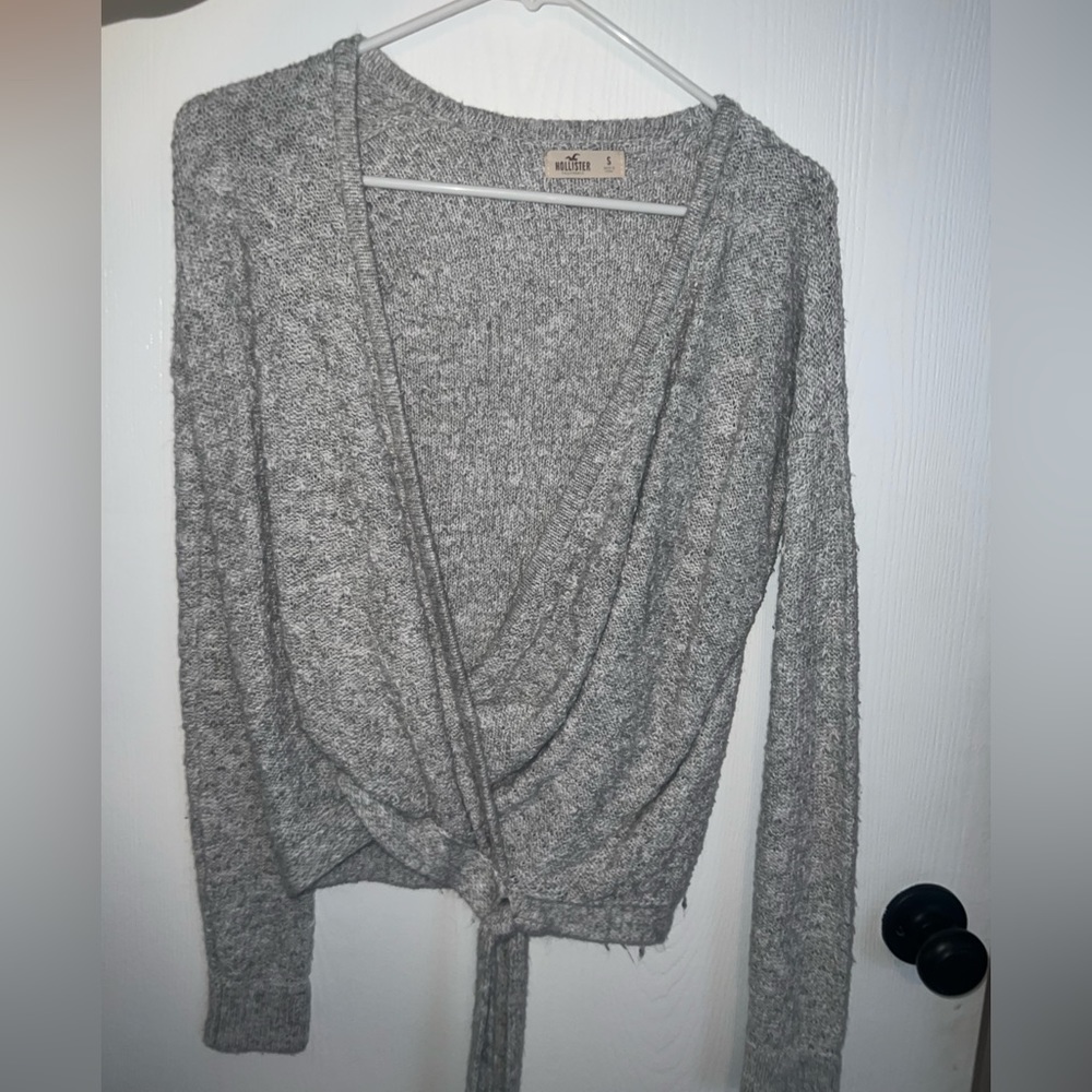 GIRLS grey sweater